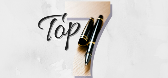 Your top “7’s” writing posts from 2014 (your favorite one is no surprise!)